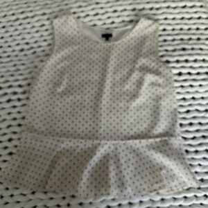 Talbots Polka Dot blouse